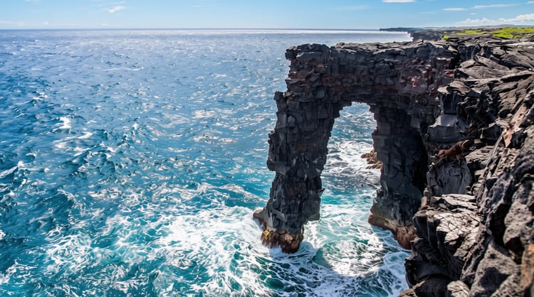 hawaii sea arch